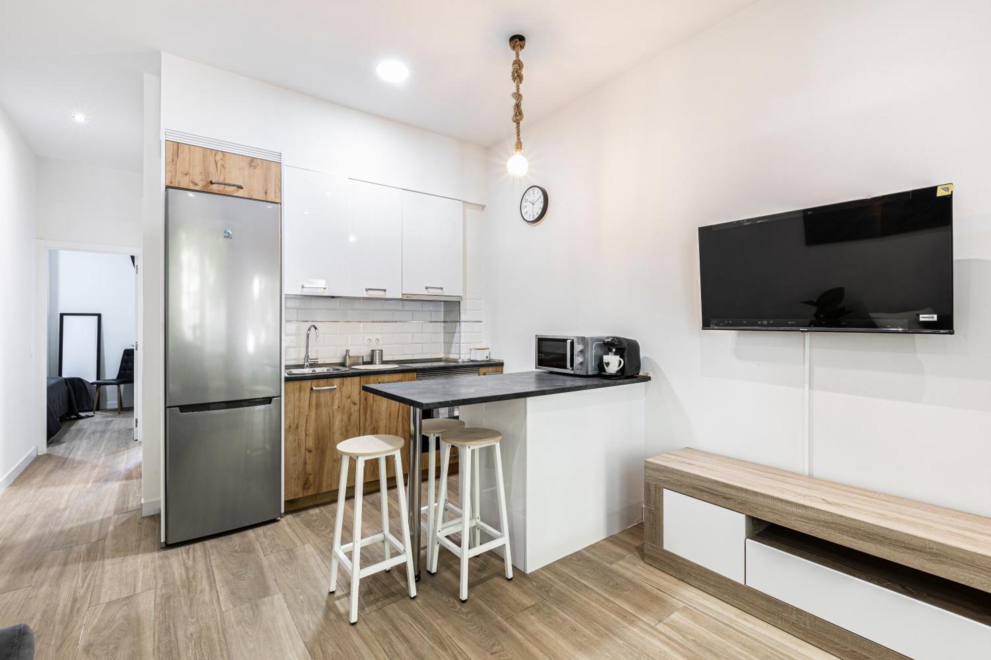 Apartamentos A 5 Minutos Del Centro De Madrid 4P Luaran gambar